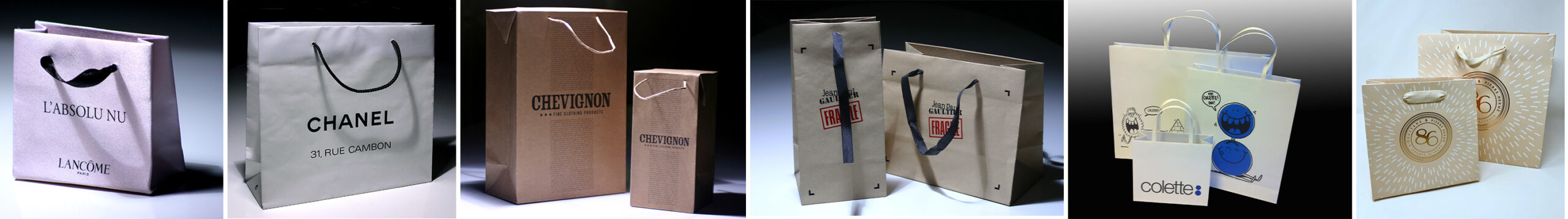 sac papier haut de gamme sur mesure