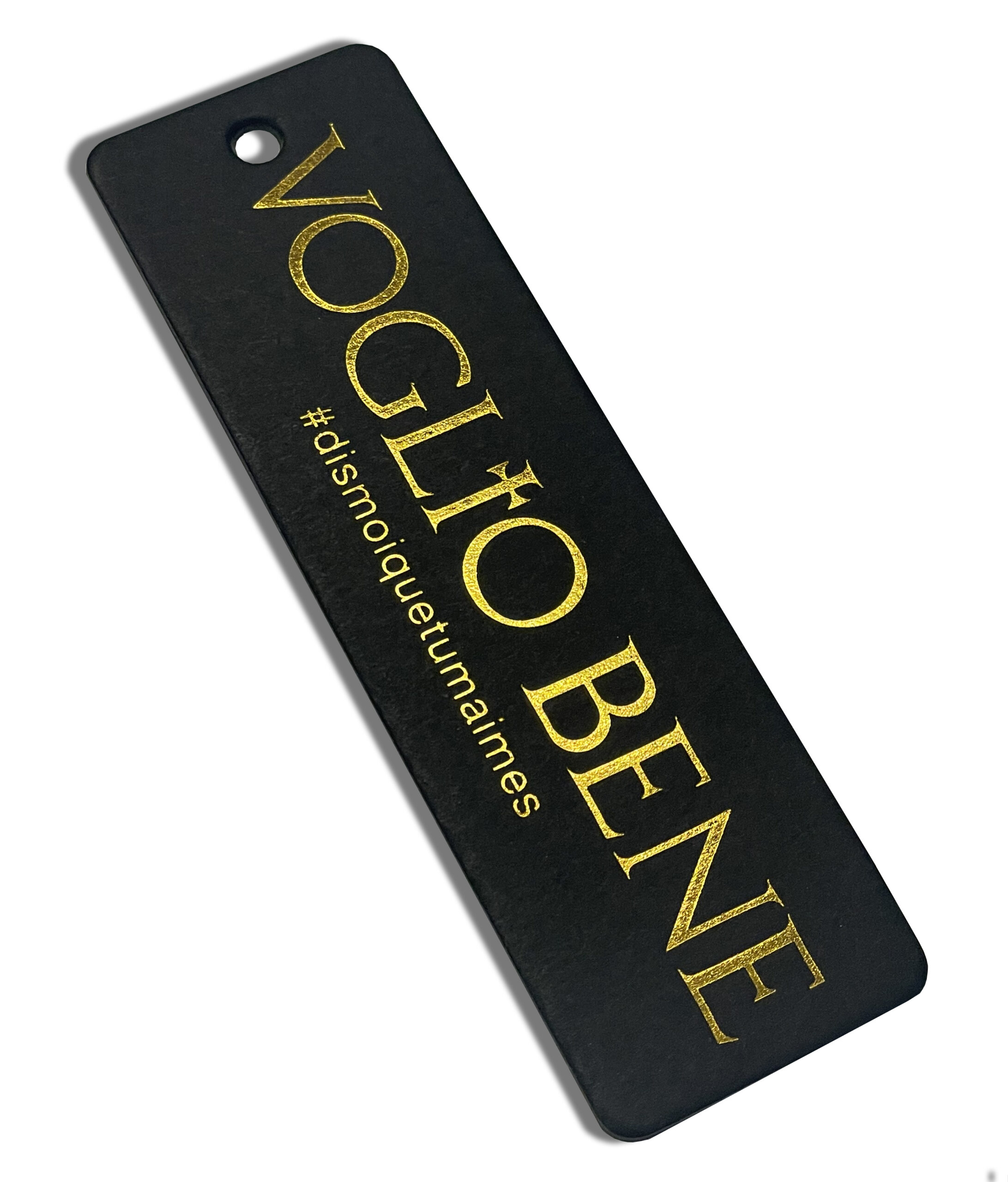 hangtag carton sur mesure