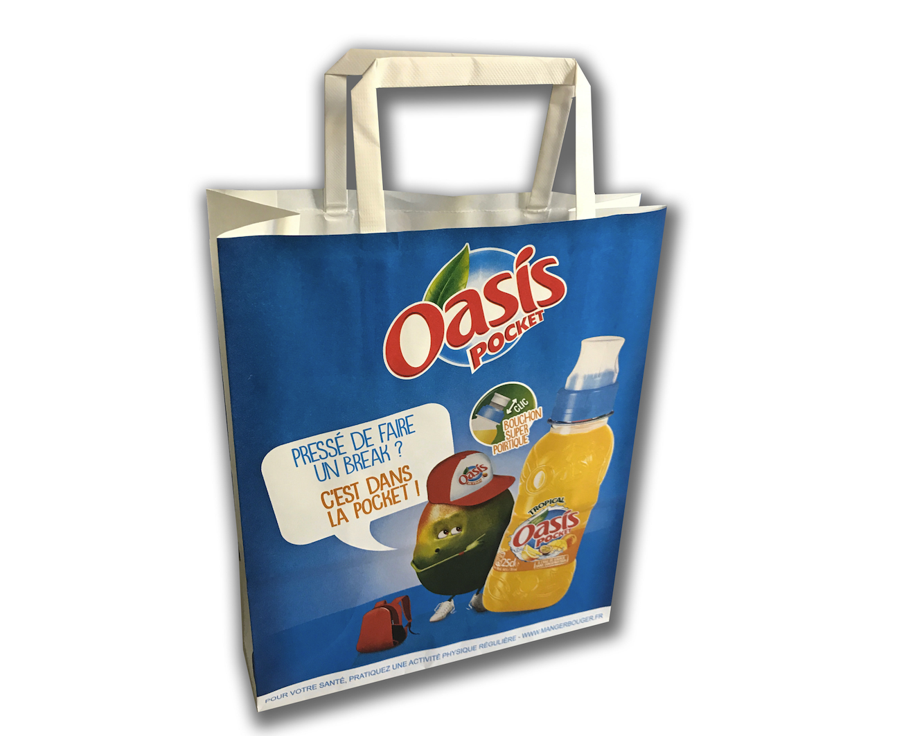 sac papier imprimé haute définition