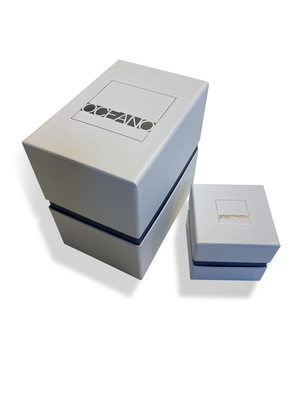 coffret à gorge en carton - logo OCEANO