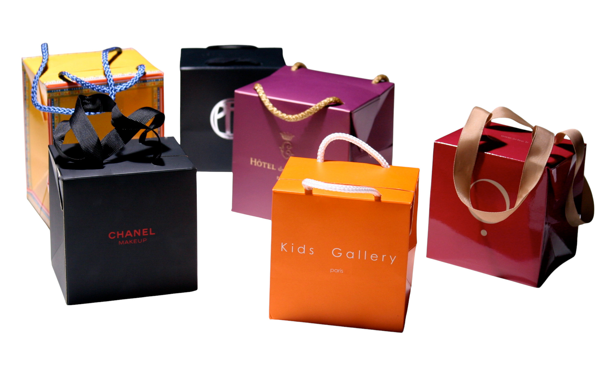 sac papier petite série - rubans et cordons coton