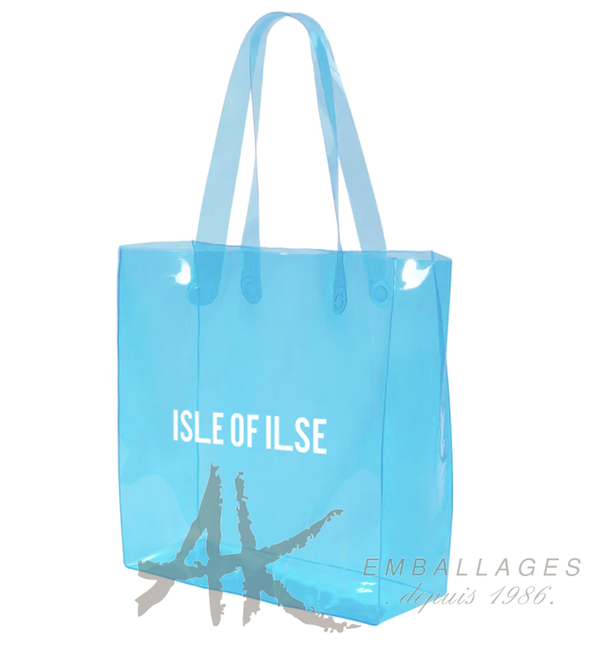 sac cabas transparent PVC