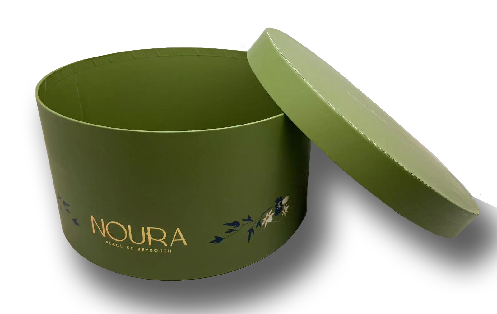 Boîte carton ronde sur mesure – Coffret premium personnalisé